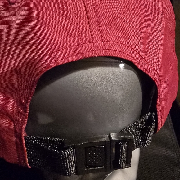 Red Men's Cap - Picture 5 of 5